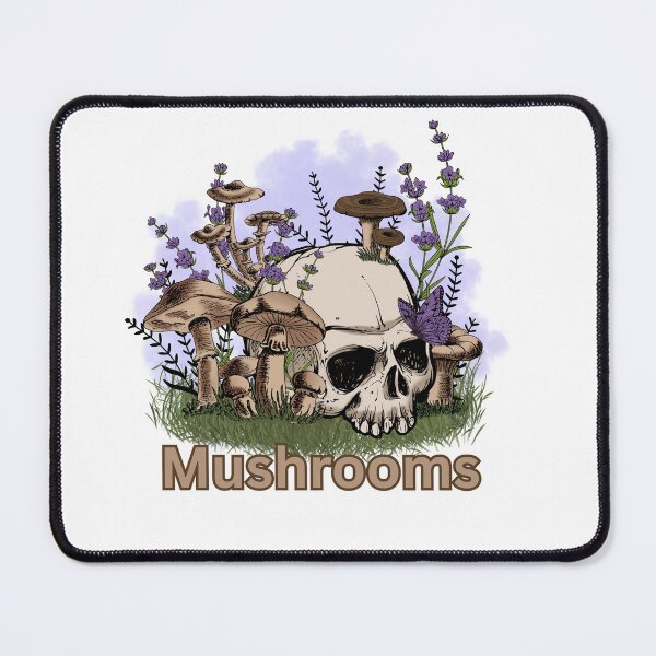Item preview, Mushrooms-Skelton designed and sold by BlackabyBoutique.
