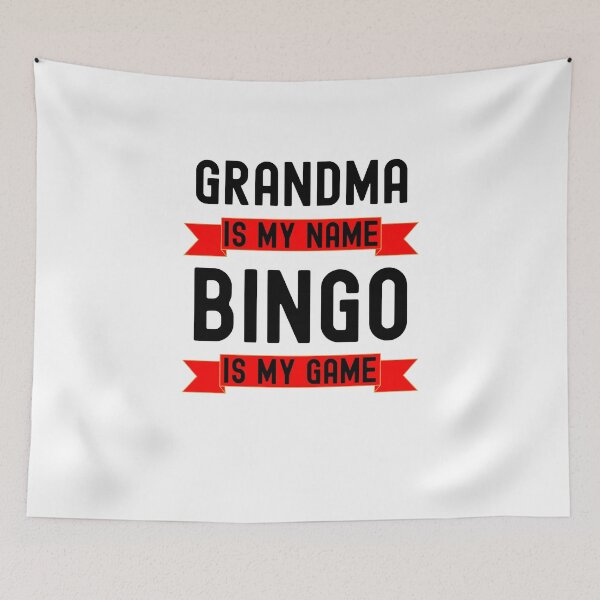 Item preview, Grandma is my name Bingo is my game funny bingo player joke designed and sold by snowry.