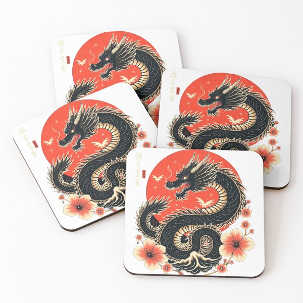 Item preview, Samurai Spirit Dragon – Japanese Mythology Streetwear designed and sold by Madustoks.