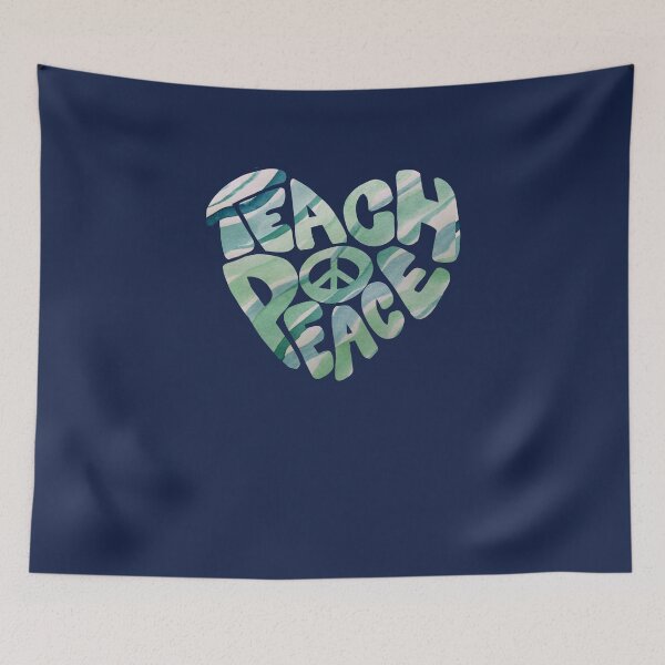 Item preview, Teach Peace designed and sold by FrictionMaxxing.