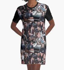 Sam & Dean Winchester / Jensen Ackles & Jared Padalecki - Supernatural Graphic T-Shirt Dress
