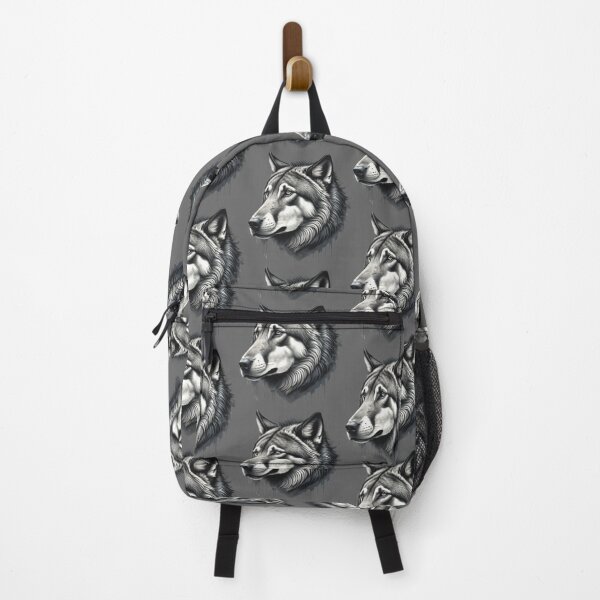 Item preview, GREY WOLF HEAD (#666666) designed and sold by Marlon Oseguera.