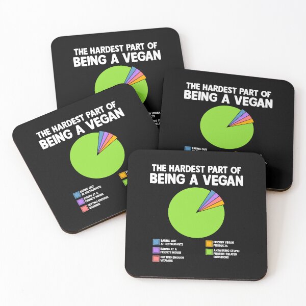 Item preview, The Hardest Part About Being A Vegan Vegetarian designed and sold by DexertimaArt.