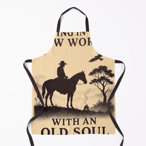 Item preview, Living in the New World With and Old Soul designed and sold by wildtribe.