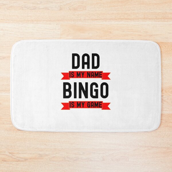 Item preview, Dad is my name Bingo is my game funny bingo player humor designed and sold by snowry.