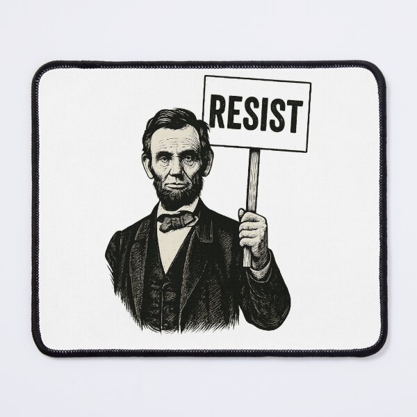 Item preview, Honest Abe Says Resist – Abraham Lincoln Protest  designed and sold by The Junto Shop.