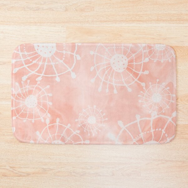 Item preview, Boho batik orange pattern designed and sold by WorldofJayDesign.
