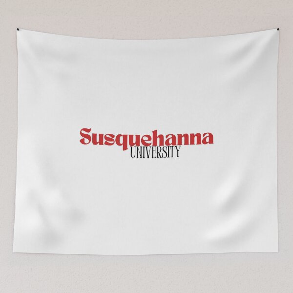 Item preview, Vintage Susquehanna University writing black and red  designed and sold by jessicaleah15.