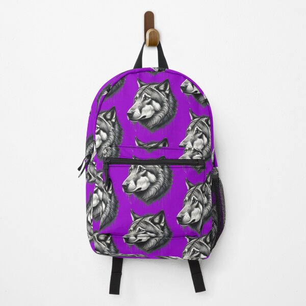 Item preview, GREY WOLF HEAD (#9900CC) designed and sold by Marlon Oseguera.