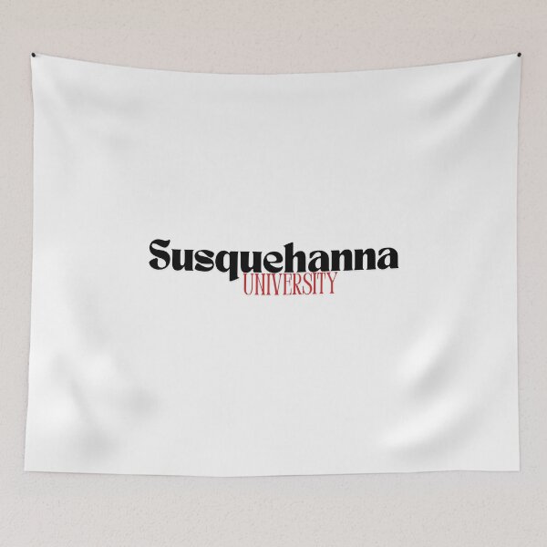 Item preview, Vintage Susquehanna University writing black and red  designed and sold by jessicaleah15.