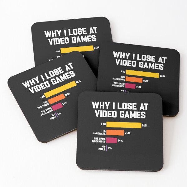Item preview, When I Lose At Video Games Lag Teammates Audio Bugs My Fault designed and sold by DexertimaArt.