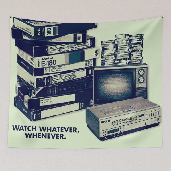 Item preview, Retro VHS Green Tint – Vintage 80s & 90s designed and sold by We-Open-Minds.