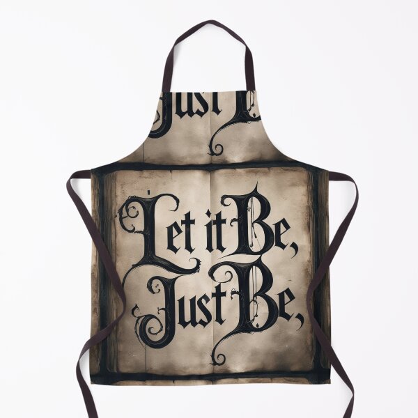 Item preview, Let It Be, Just Be 16 designed and sold by Zeir Shop.