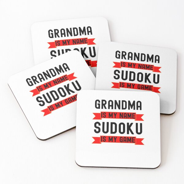 Item preview, Grandma is my name Sudoku is my game funny Sudoku player designed and sold by snowry.