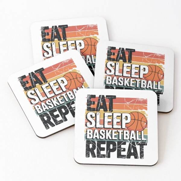 Item preview, Basketball Retro – Eat Sleep Basketball Repeat designed and sold by tmerchtrends.