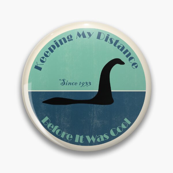Item preview, Nessie Keeps Her Distance designed and sold by ArtOfLoveBots.