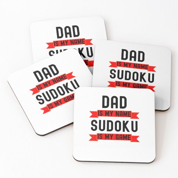 Item preview, Dad is my name Sudoku is my game funny Sudoku player humor designed and sold by snowry.