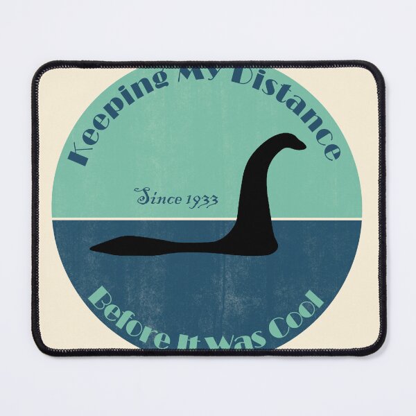 Item preview, Nessie Keeps Her Distance designed and sold by ArtOfLoveBots.