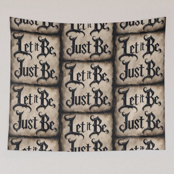 Item preview, Let It Be, Just Be 17 designed and sold by Zeir Shop.