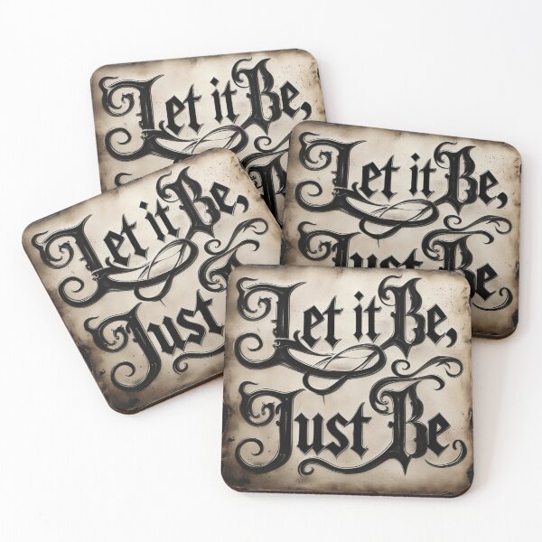 Item preview, Let It Be, Just Be 19 designed and sold by Zeir Shop.