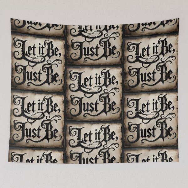 Item preview, Let It Be, Just Be 19 designed and sold by Zeir Shop.