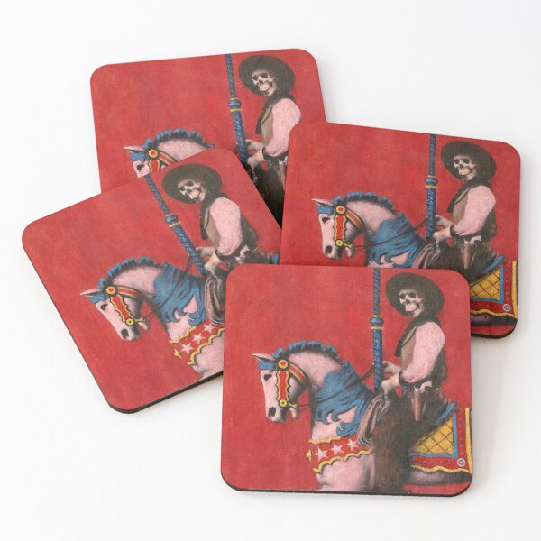 Item preview, Boney Faced Cowboy Carousel designed and sold by mictomart.
