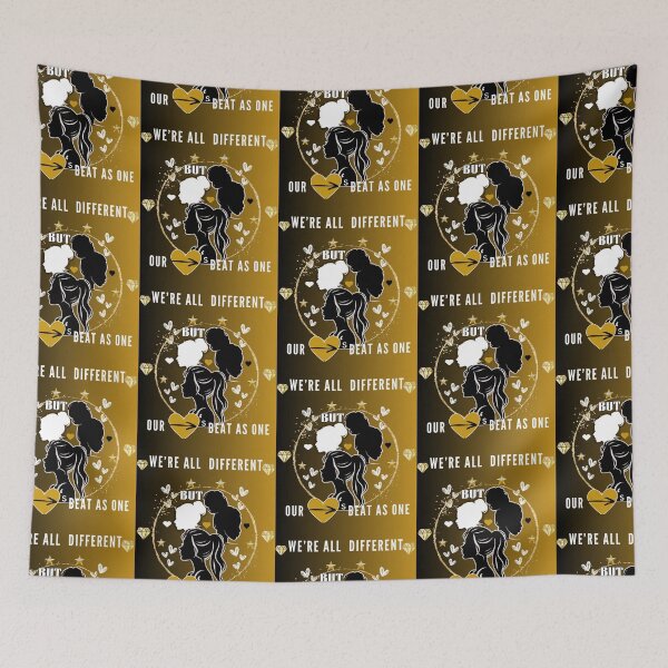 Item preview, OUR HEARTS BEAT AS ONE designed and sold by GrumpyGrans3.