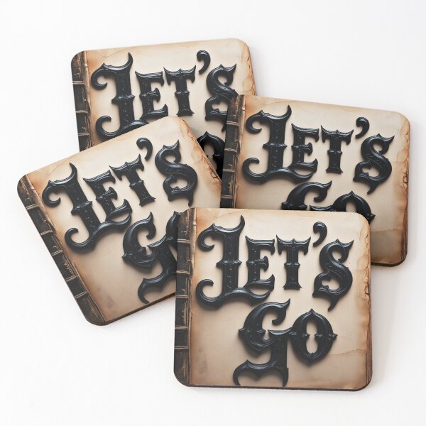 Item preview, Let's Go 23 designed and sold by Zeir Shop.