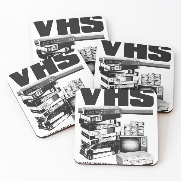 Item preview, Retro VHS Black and White – Vintage 80s & 90s designed and sold by We-Open-Minds.