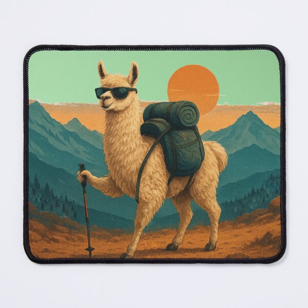 Item preview, Llama on the Trail designed and sold by Ty Vo.