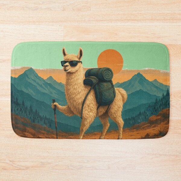 Item preview, Llama on the Trail designed and sold by Ty Vo.
