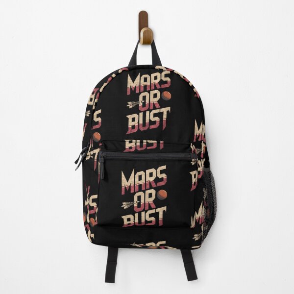 Item preview, Mars or Bust Art – Retro Space Rocket Mission Design for Space Lovers & Sci-Fi Fans designed and sold by pixelpopplanet.