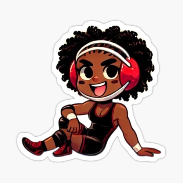 Maci The Wrestler "Vibe" Sticker