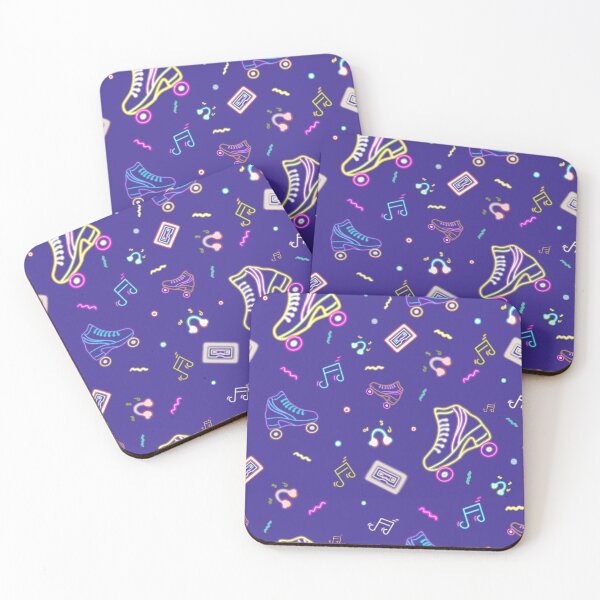 Item preview, Retro Neon Disco Colorful Pattern designed and sold by WorldofJayDesign.