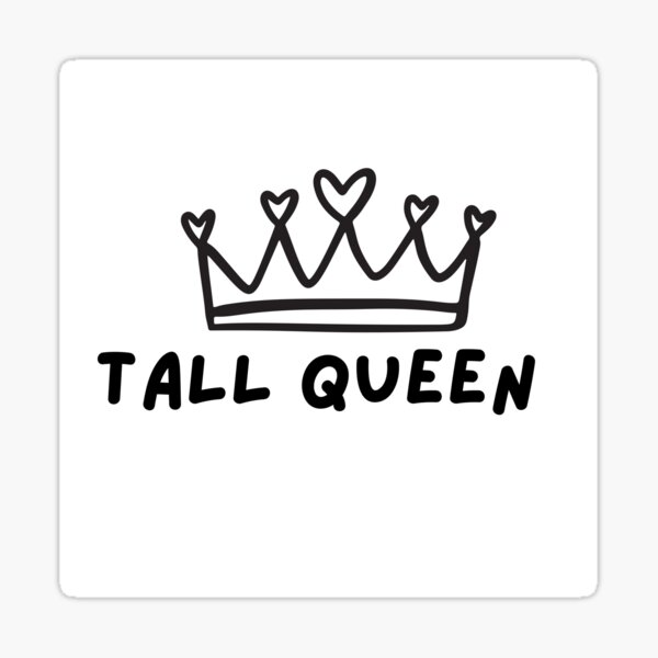 Item preview, Tall Queen designed and sold by PlumTreeDesign.