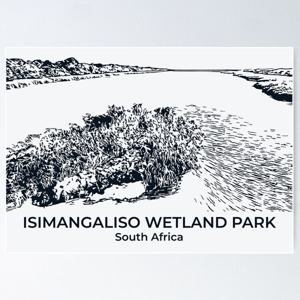Item preview, iSimangaliso Wetland Park - South Africa designed and sold by Lakeric Cityscapes.