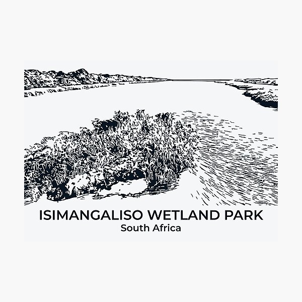 Item preview, iSimangaliso Wetland Park - South Africa designed and sold by Lakeric Cityscapes.