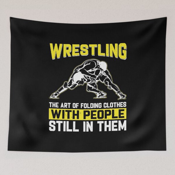 Item preview, Wrestling Art Of Folding Clothes With People In Them designed and sold by DexertimaArt.