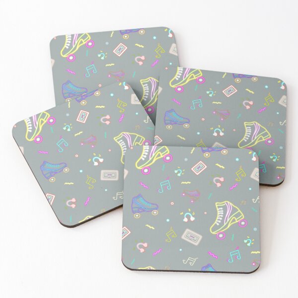 Item preview, Retro Neon Disco Colorful Pattern designed and sold by WorldofJayDesign.