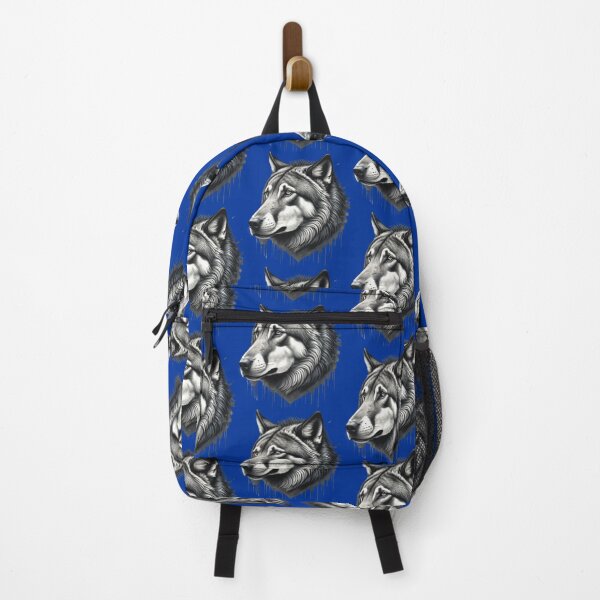 Item preview, GREY WOLF HEAD (#003399) designed and sold by Marlon Oseguera.