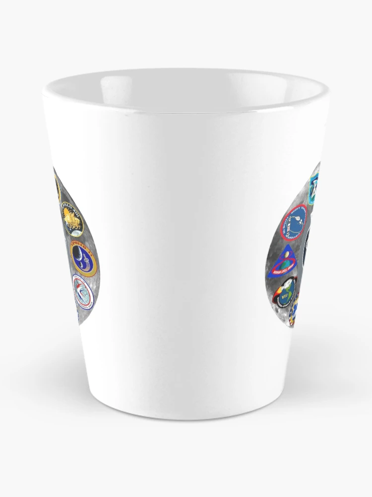 Thumbnail 2 of 4, Coffee Mug, Apollo Mission Composite Logo designed and sold by Nikki SpaceStuffPlus.