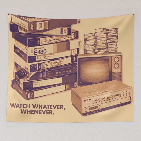 Item preview, Retro VHS Vintage – Vintage 80s & 90s designed and sold by We-Open-Minds.