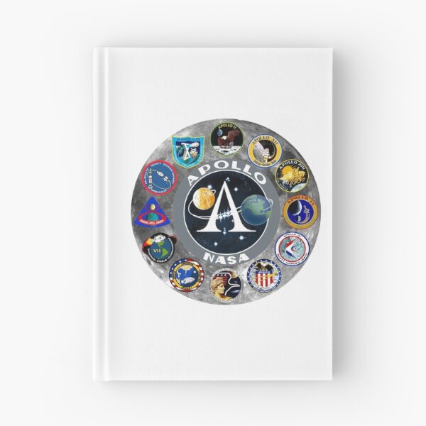 Item preview, Apollo Mission Composite Logo designed and sold by Nikki SpaceStuffPlus.