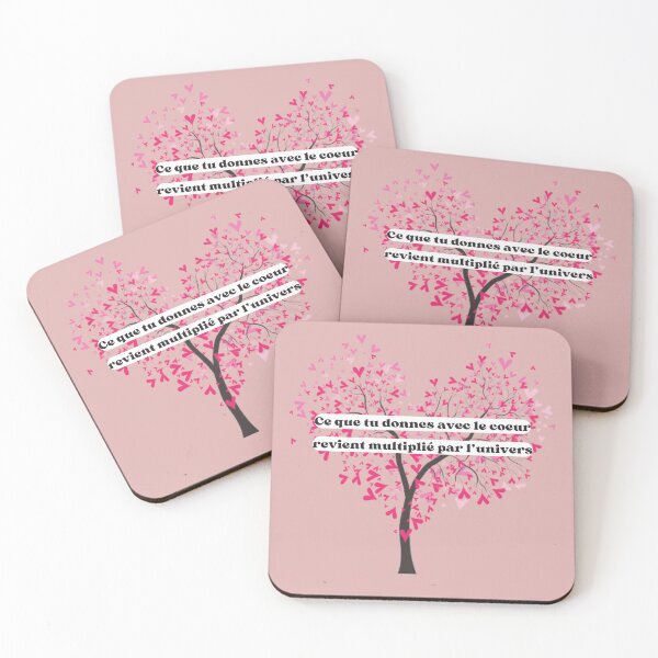 Item preview, What you give with your heart, comes back multiplied by the universe. designed and sold by Mr and Mrs B.
