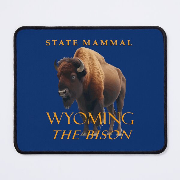 Item preview, Wyoming Territory Mammal The Bison designed and sold by taiche.
