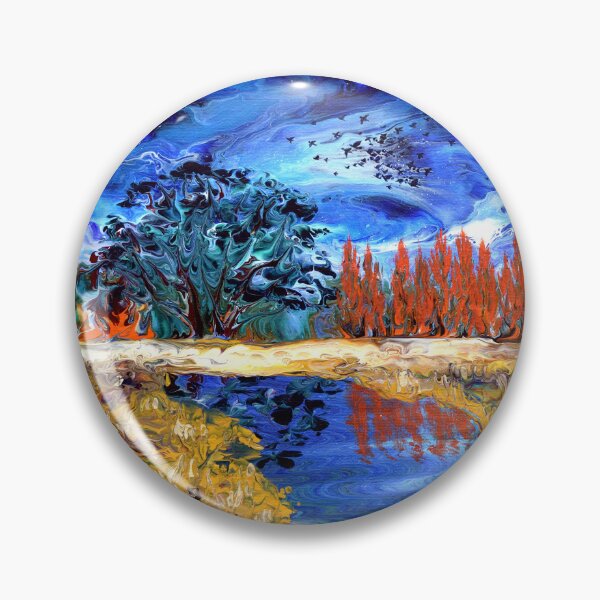 Item preview, Vernal Pool on a Winter Afternoon designed and sold by BreezyZen.