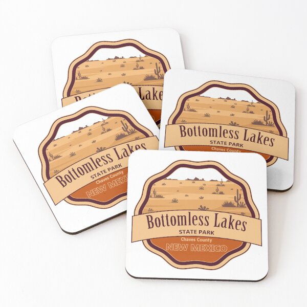 Item preview, Bottomless Lakes State Park Chaves County New Mexico designed and sold by Wanderful-roads.