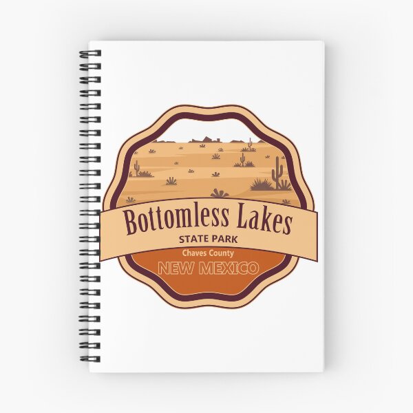 Item preview, Bottomless Lakes State Park Chaves County New Mexico designed and sold by Wanderful-roads.