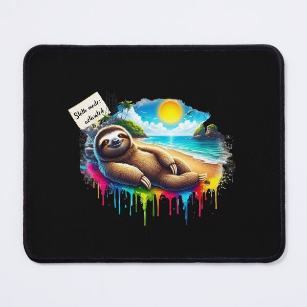 Item preview, Sloth mode: activated. Dreamy Fantasy Style Graphic Design designed and sold by GEM STYLE.
