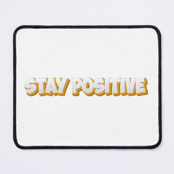 Item preview, Pegatina "Mantente positivo" designed and sold by Breaking Shop.